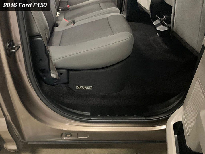 Kicker 51KFDL7T102: 10" 2 Ω L7T-Series Dual Custom-Fit Down-Firing Subwoofer Enclosure
