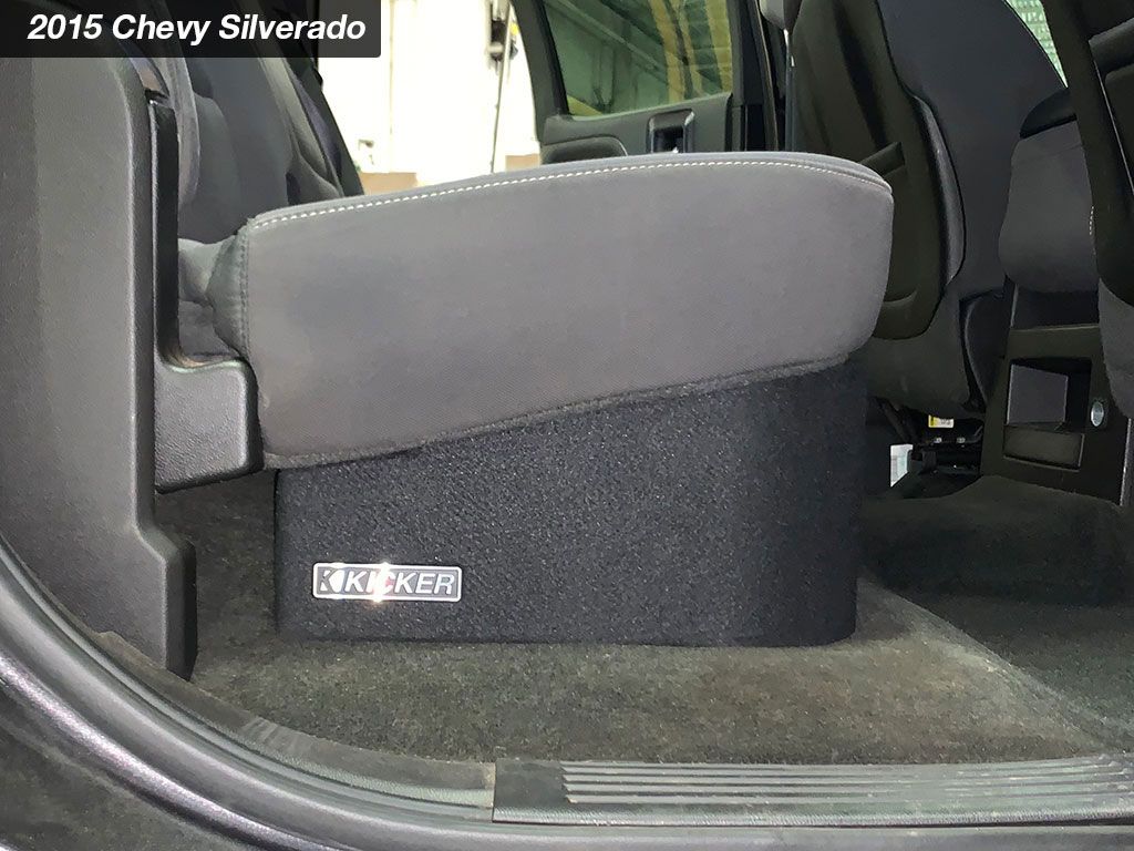 Kicker 51KGMDL7T122: 12" 2 Ω L7T-Series Dual Custom-Fit Down-Firing Subwoofer Enclosure