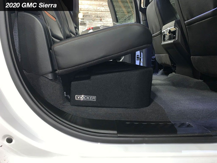 Kicker 51KGMDL7T122: 12" 2 Ω L7T-Series Dual Custom-Fit Down-Firing Subwoofer Enclosure
