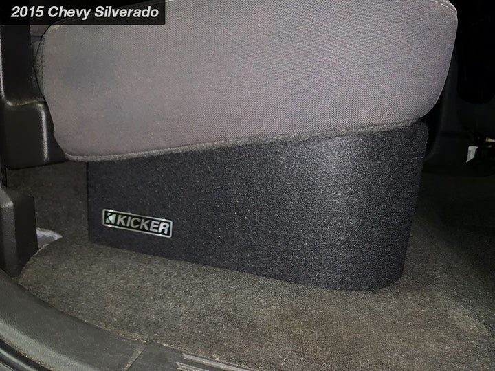 Kicker 51KGMDL7T122: 12" 2 Ω L7T-Series Dual Custom-Fit Down-Firing Subwoofer Enclosure