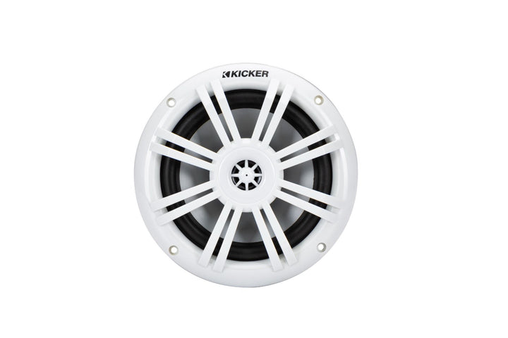 Kicker 51KM604WL: 6.5" White LED Marine Coaxial Speakers