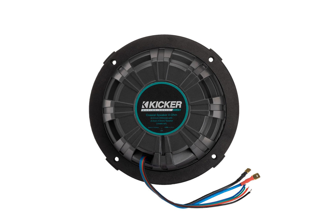 Kicker 51KM614FL: 6.5" Marine Low Profile Coaxial Speaker Grille