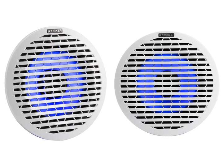 Kicker 51KM614FL: 6.5" Marine Low Profile Coaxial Speaker Grille