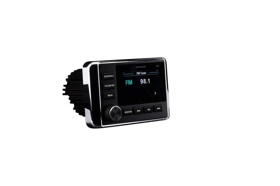 Kicker 51KMC4: Weather-Resistant Gauge-Style Media Center