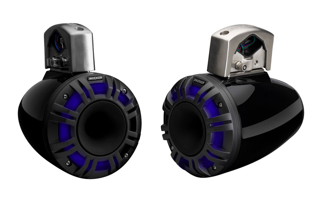 Kicker 51KMTCXL65: Horn Loaded Compression Driver Tower Coaxial Speaker System