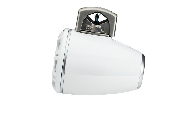 Kicker 51KMTCXL8W: White Horn Loaded Compression Driver Tower Coaxial Speaker System