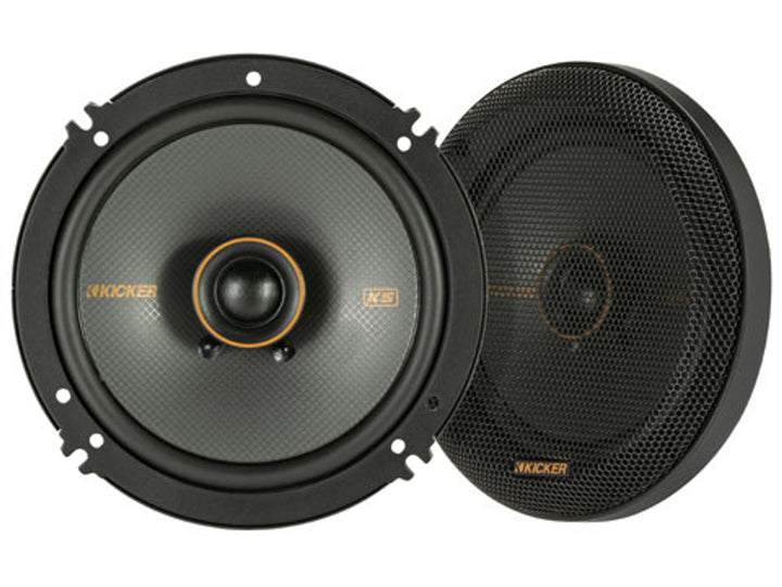 Kicker 51KSC6504: 6.5" KS-Series 100 W RMS 2-Way Car Speakers