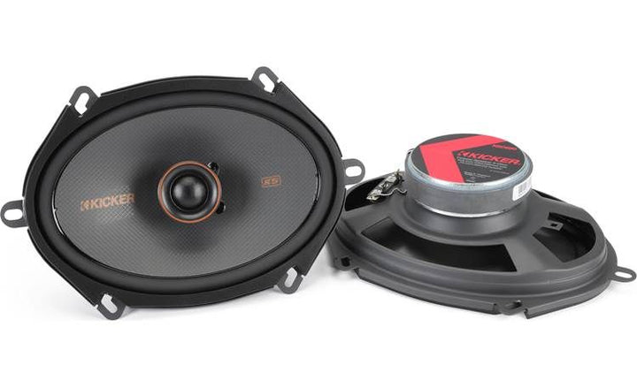 Kicker 51KSC6804: 6 x 8" 4 Ω Coaxial Speakers