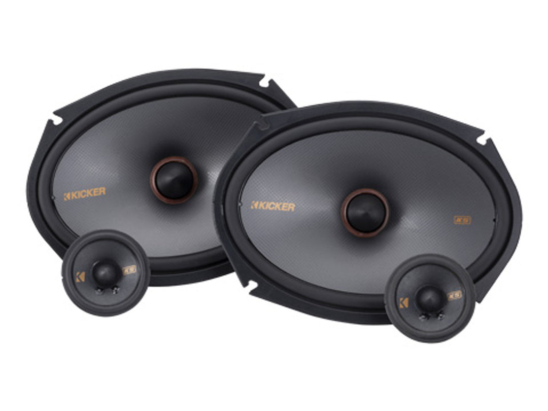 Kicker 51KSS269: 6 x 9" KS-Series 100 W RMS 2-Way Component Speaker System