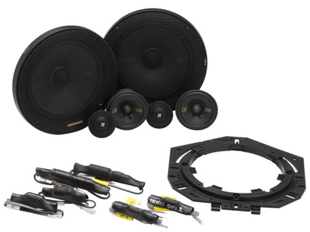 Kicker 51KSS365: 6.5" KSS-Series 80 W RMS 3-Way Component Speaker System