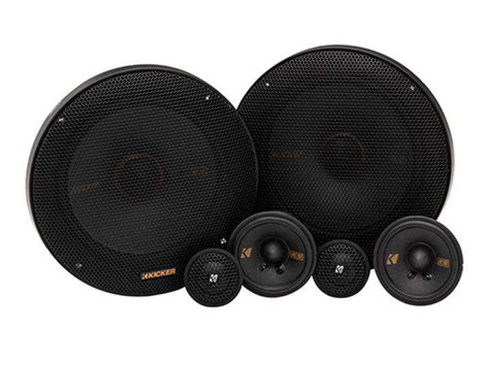 Kicker 51KSS365: 6.5" KSS-Series 80 W RMS 3-Way Component Speaker System