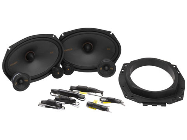 Kicker 51KSS369: 6 x 9" KSS-Series 100 W RMS 3-Way Component Speaker System