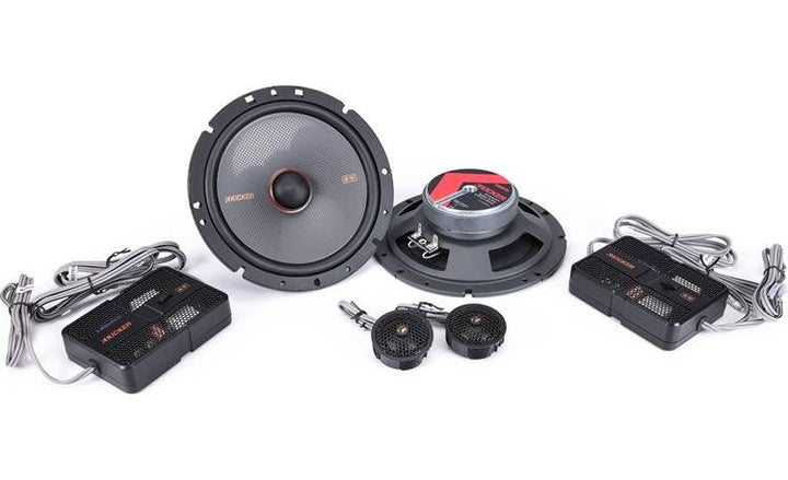 Kicker 51KSS6704: 6.8" 4 Ω Component Speaker System
