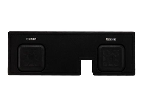 Kicker 51KTDL7T102: 10" L7T-Series Dual Custom-Fit Down-Firing Subwoofer Enclosure