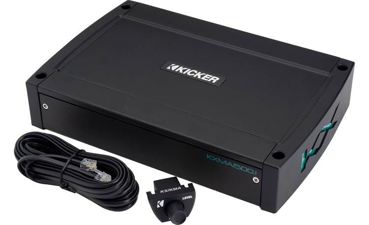 Kicker 51KXMA15001: 1500 W Class-D Mono Subwoofer Amplifier