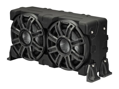 Kicker 51MWLE102: 10" 2 Ω Premium Marine Loaded Subwoofer Enclosure