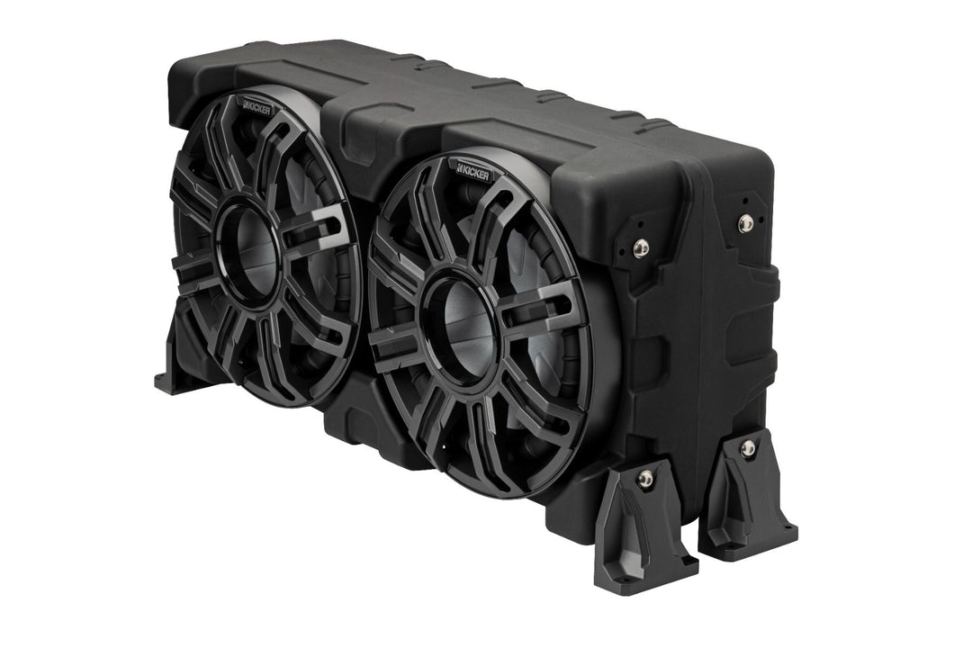 Kicker 51MWLE104: 10" 4-Ohms MWE Premium Marine Subwoofer Loaded Enclosure
