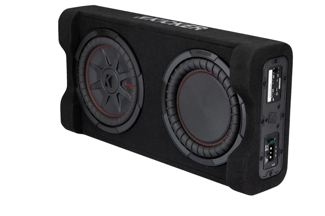 Kicker 51PTRTP10: 10" 500 W 2-Ohms Powered Down-Firing Loaded Enclosure