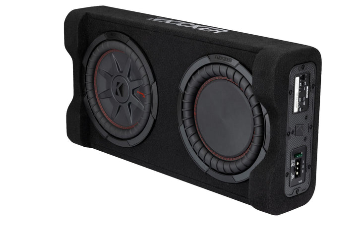 Kicker 51PTRTP12: 12" 500 W 2-Ohms Powered Down-Firing Loaded Enclosure