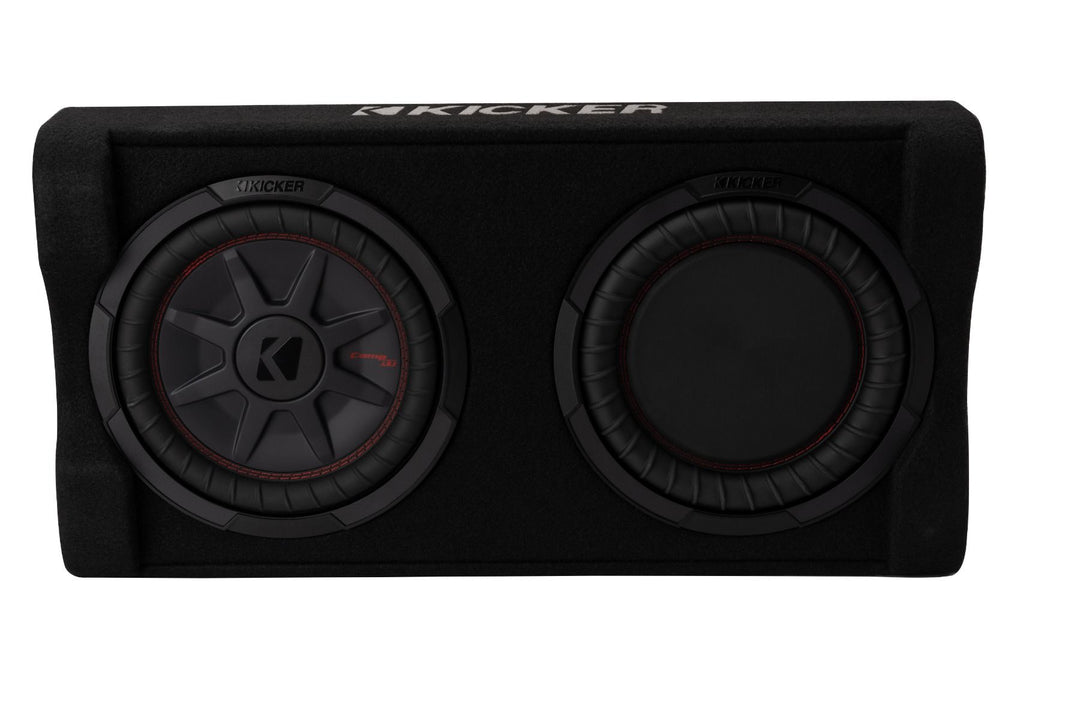 Kicker 51PTRTP12: 12" 500 W 2-Ohms Powered Down-Firing Loaded Enclosure