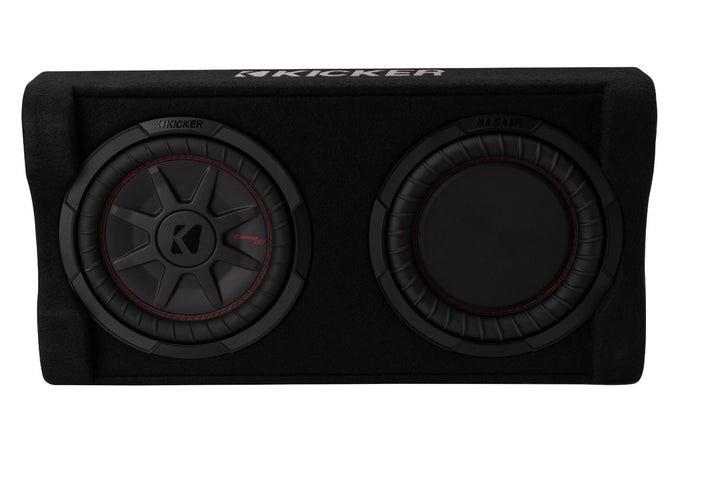 Kicker 51PTRTP12: 12" 500 W 2-Ohms Powered Down-Firing Loaded Enclosure