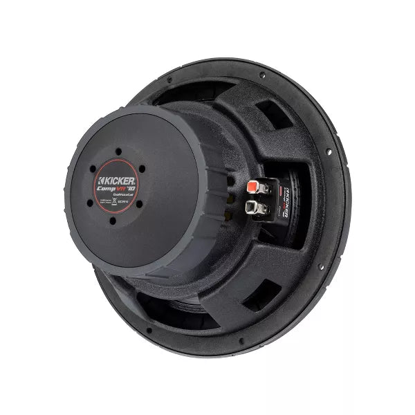 Kicker 52CVR102: 10" (25 CM) 2 Ω 350 W CompVR-Series Dual Voice Coil Subwoofer