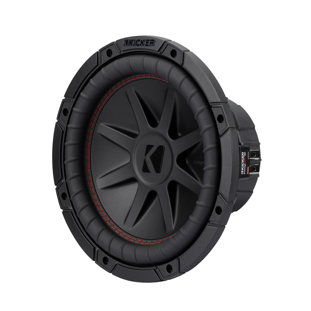 Kicker 52CVR104: 10" (25 CM) 2 Ω 350 W CompVR-Series Dual Voice Coil Subwoofer
