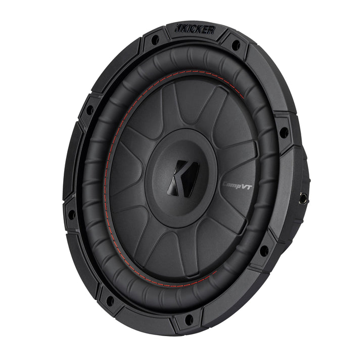 Kicker 52CVT102: 10" (25 CM) 4 Ω 350 W CompVT-Series Single Voice Coil Subwoofer