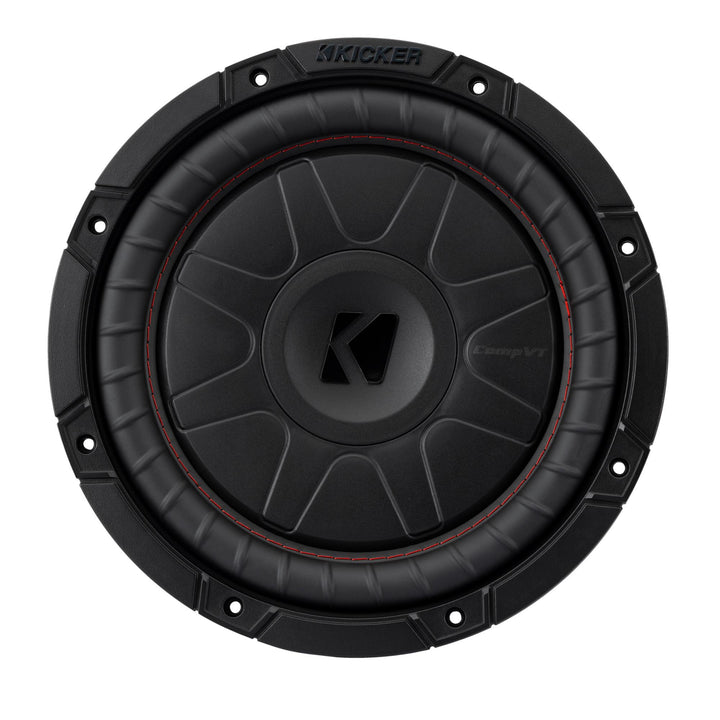 Kicker 52CVT102: 10" (25 CM) 4 Ω 350 W CompVT-Series Single Voice Coil Subwoofer