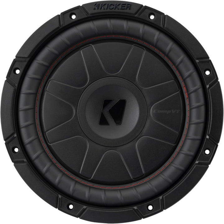 Kicker 52CVT104: 10" (25 CM) 4 Ω 350 W CompVT-Series Single Voice Coil Subwoofer