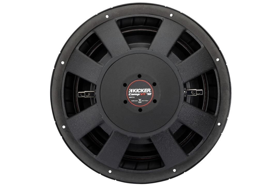 Kicker 52CVT122: 12" 2 Ω 400 W CompVT-Series Subwoofer