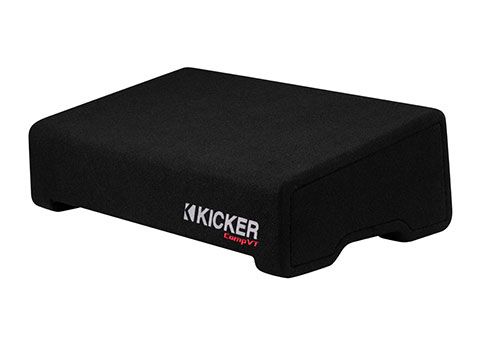 Kicker 52CVTDF122: 12" 2-Ohms CVTDF-Series Down-Firing Subwoofer Enclosure