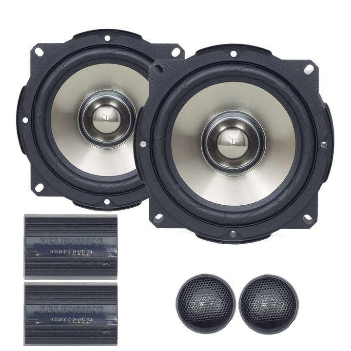 JBL / Selenium 52V2A: 5" 100 W RMS 2-Way Car Speakers System Kit