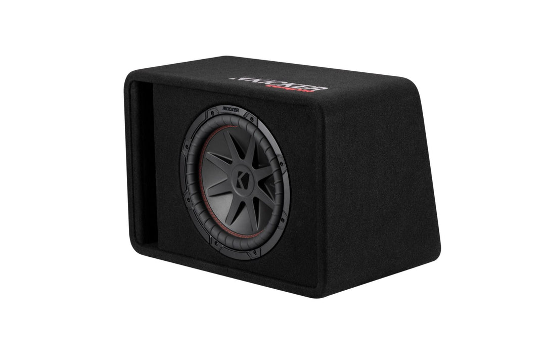 Kicker 52VCVR122: 12" 2 Ω CompVR-Series Single Subwoofer Vented Enclosure