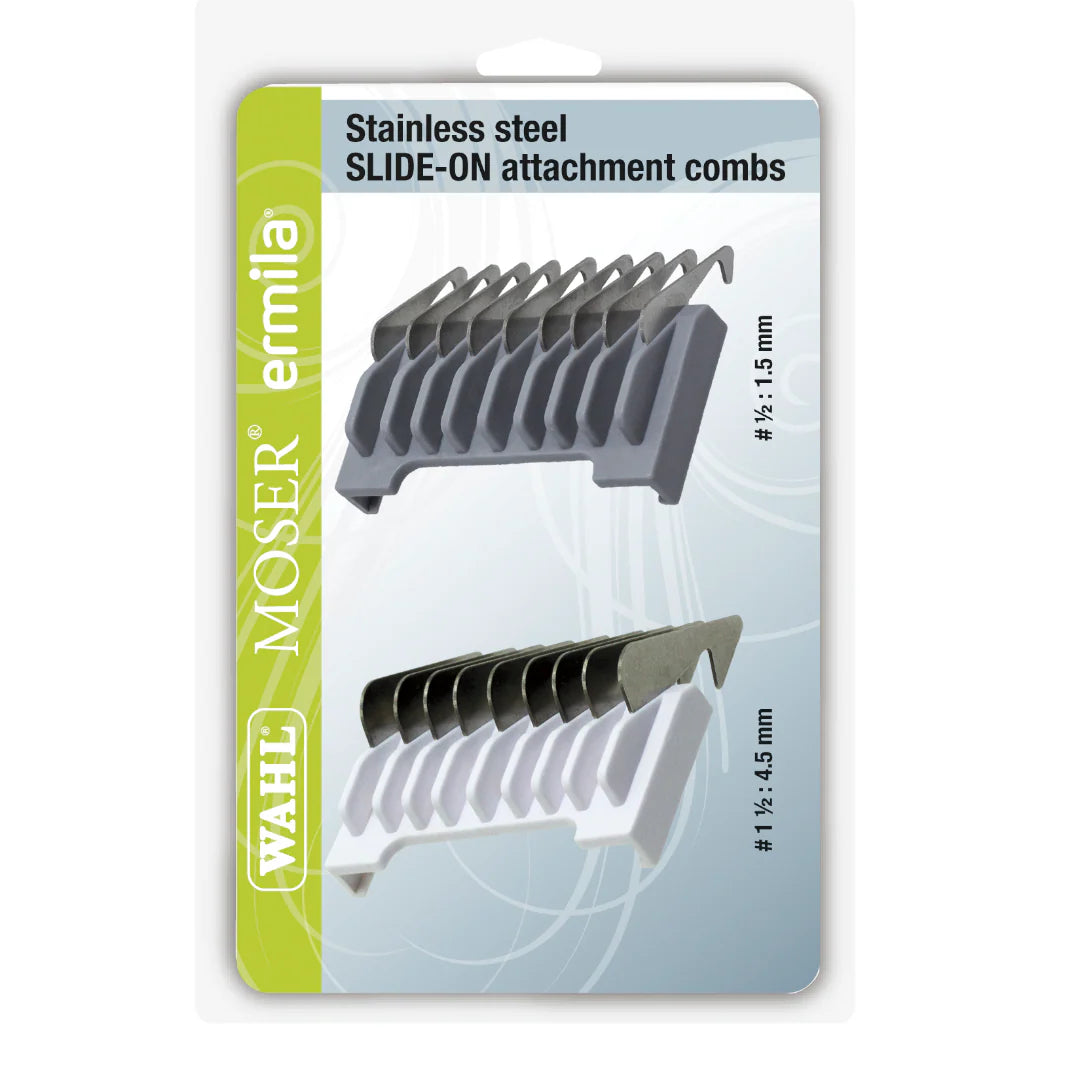 Wahl 53176: Slide-On Stainless Steel Guide Comb Set