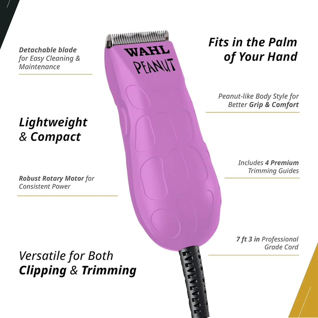 Wahl 56454: Peanut Orchid Professional Corded Miniature Clipper / Trimmer