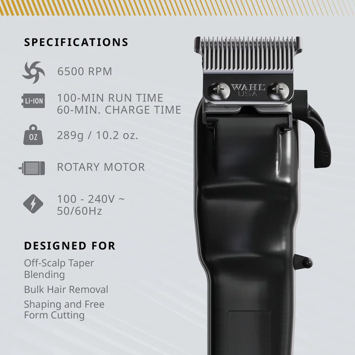 Wahl 56469: Super Taper X Cord / Cordless Clipper