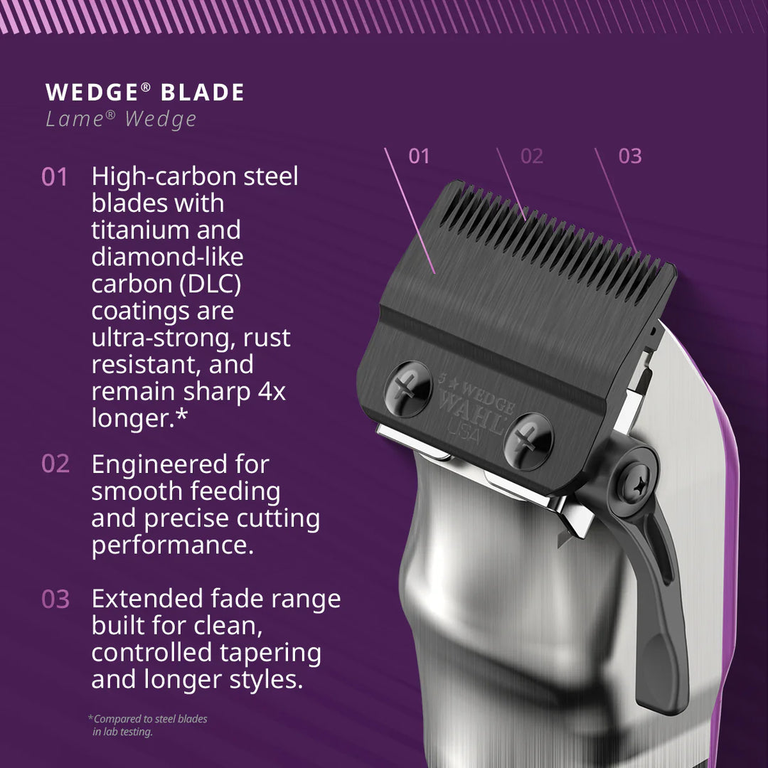 Wahl 56475: 5-Stars-Series Limited Edition Purple Legend Cordless Clipper