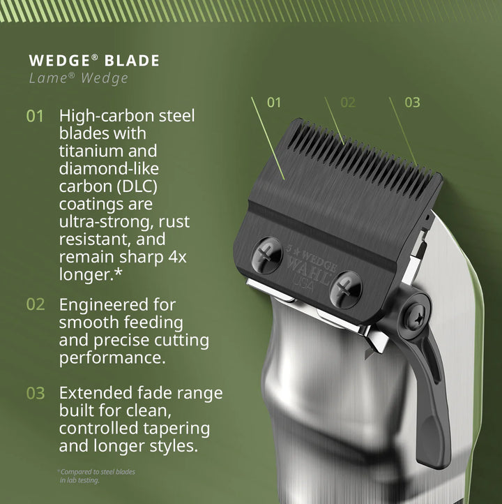 Wahl 56475: 5-Stars-Series Limited Edition Green Legend Cordless Clipper
