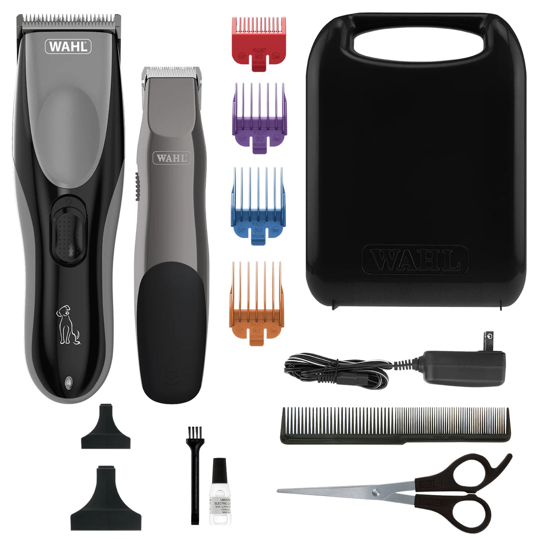 Wahl 58125: Professional Groom Rechargeable Pet Clipper Combo Kit