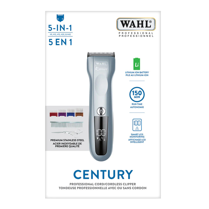 Wahl 58156: Century Professional Cord / Cordless Clipper