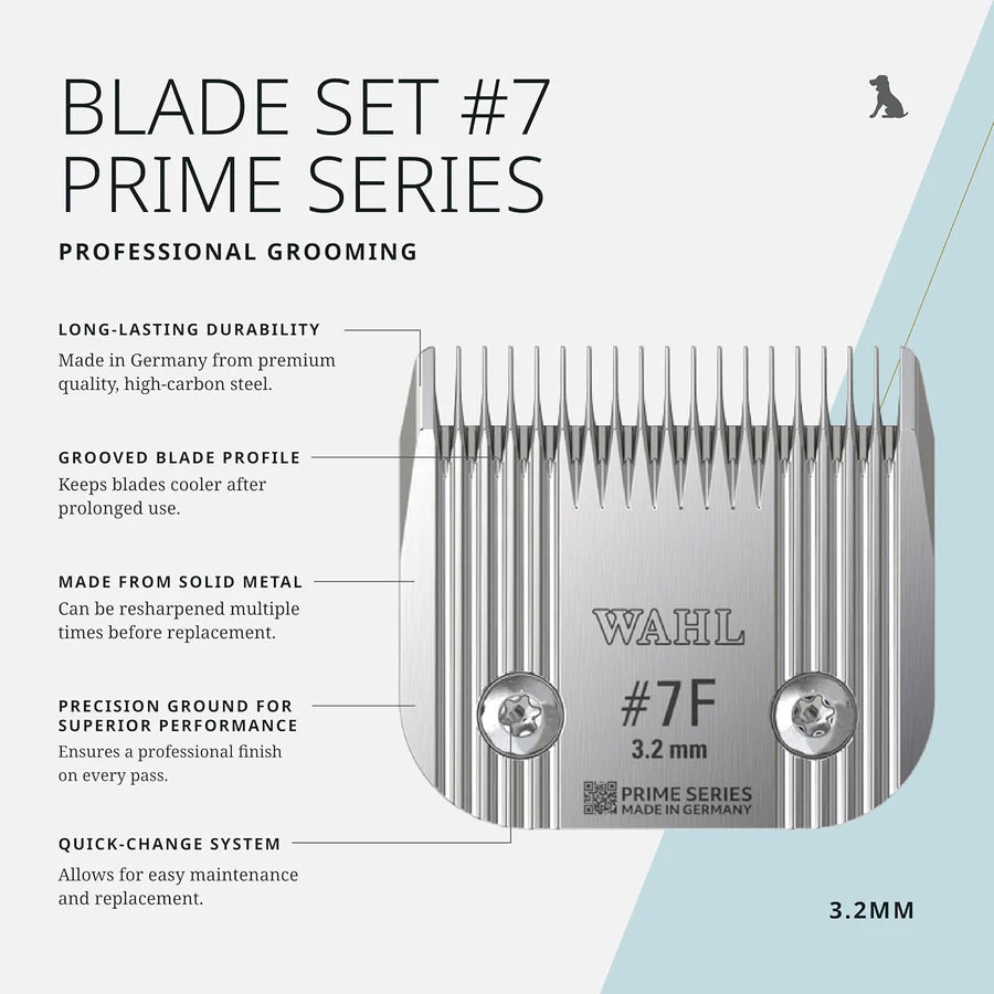 Wahl 58886: 7F 3.2 MM Prime-Series Professional Animal Detachable Blade
