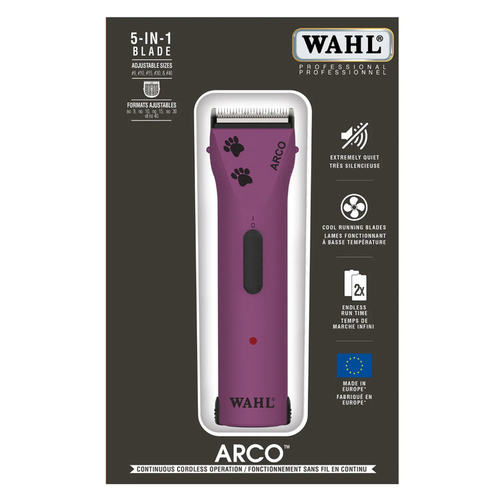 Wahl 59156: Purple Arco NIMH Cordless Clipper