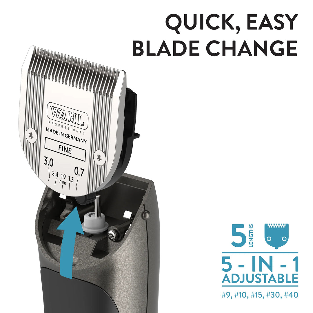 Wahl 59163: Lithium Bravura Gunmetal Cordless Clipper