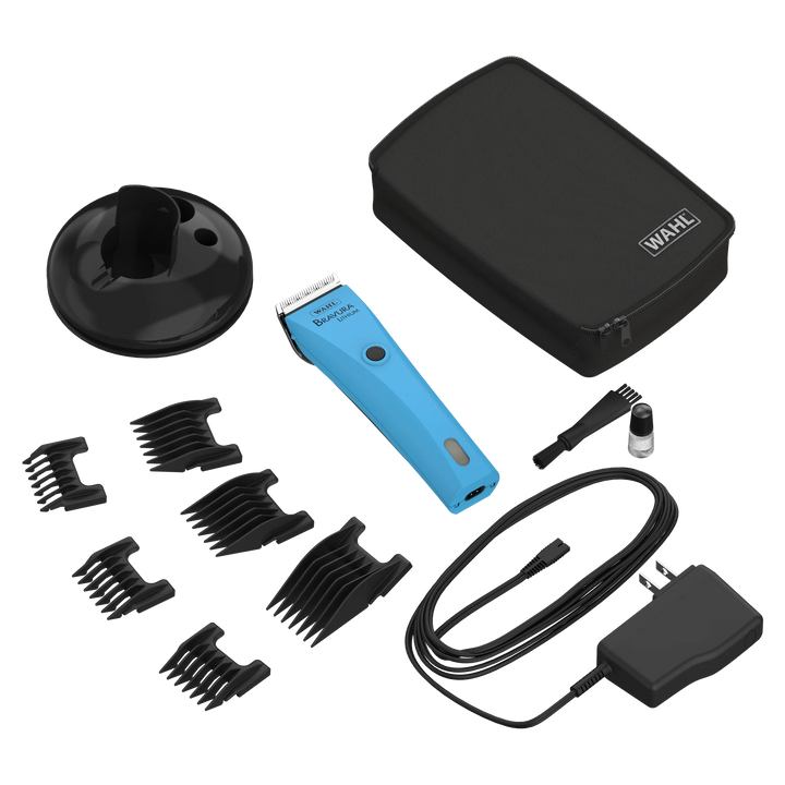 Wahl 59177: Lithium Bravura Blue Lightweight Professional Cordless Clipper