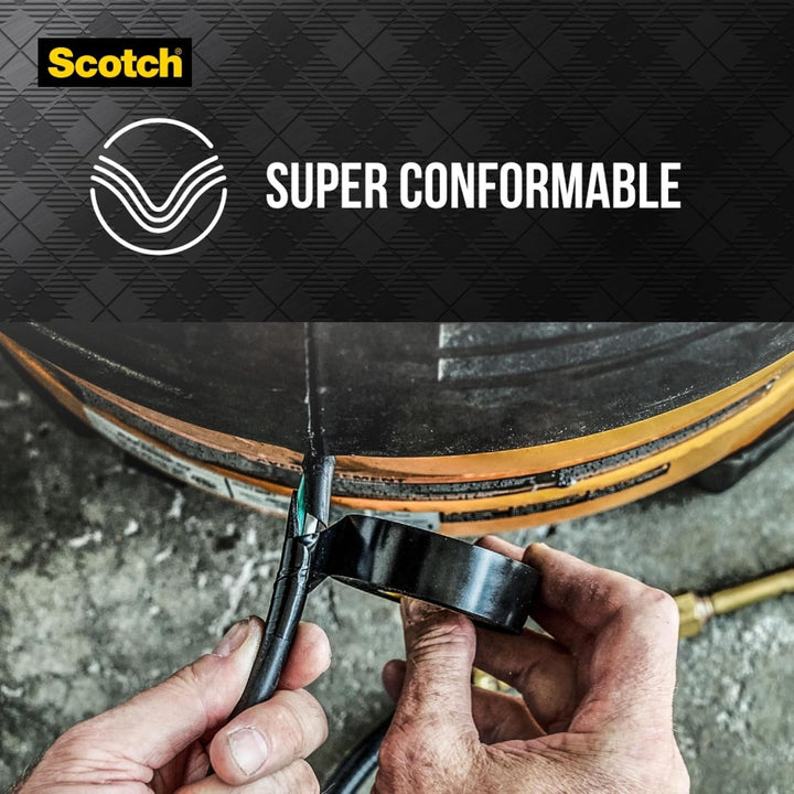 Scotch SUPER33PLUS-66: 3 / 4" x 66 FT 10-Packs Vinyl Electrical Tape