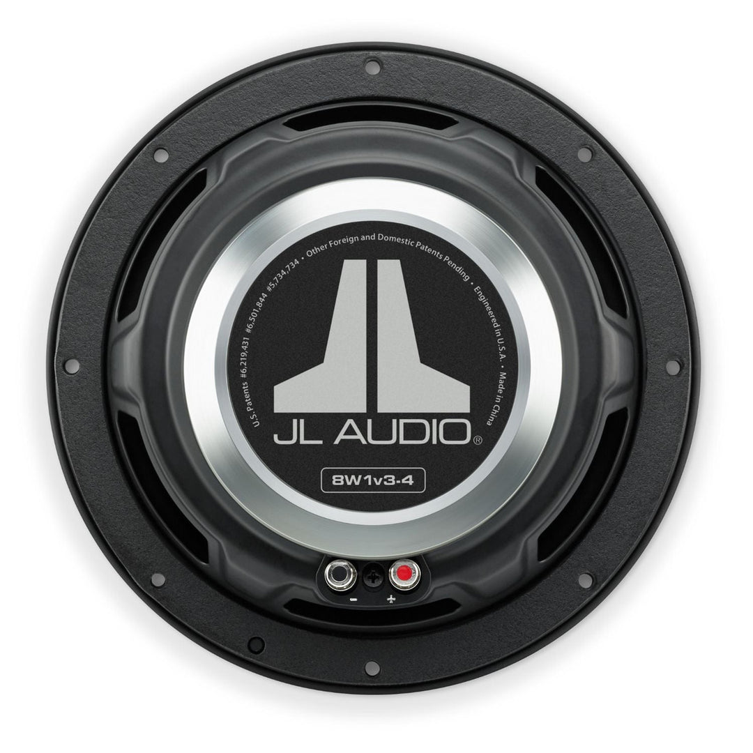 JL Audio 8W1V3-4: 8" 150 W RMS 4-Ohms W1V3-Series SVC Subwoofer