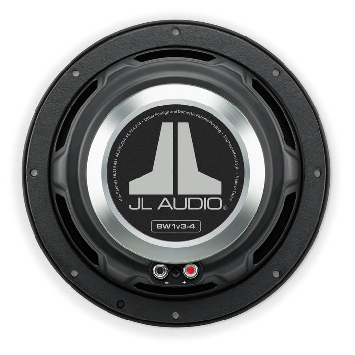 JL Audio 8W1V3-4: 8" 150 W RMS 4-Ohms W1V3-Series SVC Subwoofer