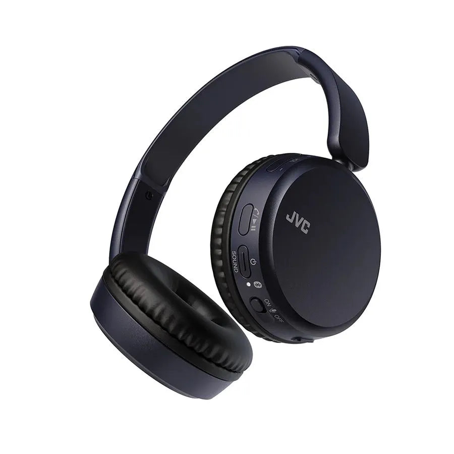 JVC HA-S36W-A: Aegean Blue Foldable Bluetooth On-Ear Headphones