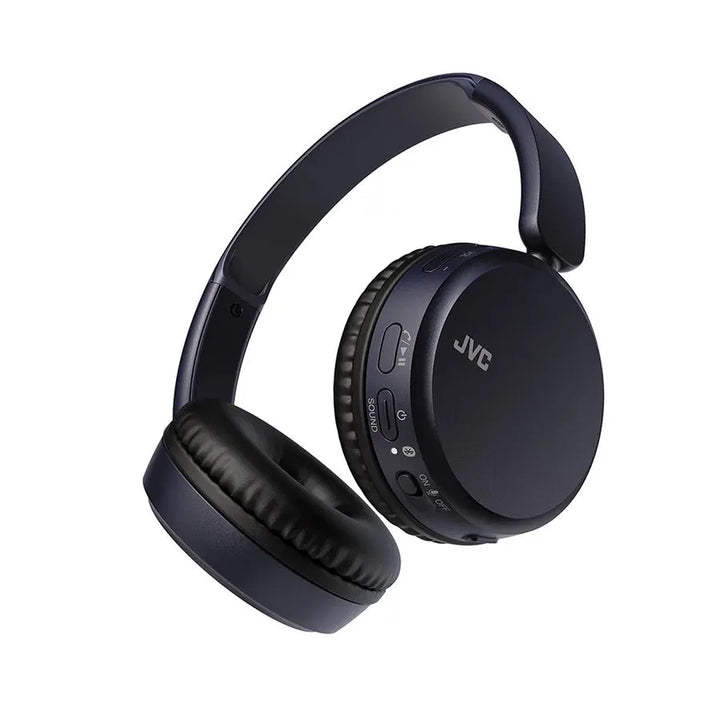 JVC HA-S36W-A: Aegean Blue Foldable Bluetooth On-Ear Headphones